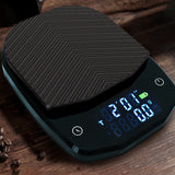 New Italian Coffee Electronic Scale Multi Functional Hand Flush Household Weighing Electronic Scale Timing Kitchen Food Coffee Scale