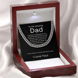 Cuban Chain Silver Necklace – Thick Stainless Steel Collarbone Chain