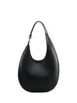 Genuine Leather Crescent Crossbody Bag – Niche Design Shoulder & Armpit Tote for Women