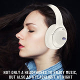 Wireless Bluetooth Headset – Battery Display, Long Battery Life & Foldable Design