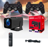 F600 4K Portable Wireless Projector – 1080P Full HD, Android, 180° LCD, MP3 & 32GB Gaming Outdoor Projector
