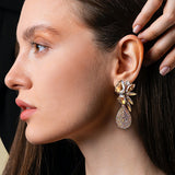 Diamond Drop Earrings – Elegant & Feminine Statement Accessories