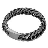 18K Gold Plated Double Buckle Bracelet – Electroplated Alloy Unisex Fashion Jewellery