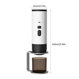 Portable Wireless 3-in-1 Espresso Maker – 7800mAh, 20 Bar, Ground & Capsule Coffee for Car, Home & Camping
