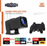 F600 4K Portable Wireless Projector – 1080P Full HD, Android, 180° LCD, MP3 & 32GB Gaming Outdoor Projector