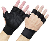 Anti-Slip Silicone Fitness Gloves – Weightlifting, Cycling & Outdoor Sports
