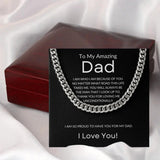 Cuban Chain Silver Necklace – Thick Stainless Steel Collarbone Chain