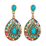 Lux Multi-Coloured Pearl Earrings