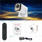 HY260Pro 4K Smart Android 11 Projector – 1080P Auto Focus, 200 ANSI, 40–130" Portable Home Cinema