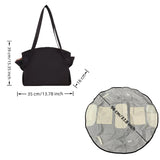 Foldable Travel Duffel Bag + Picnic Blanket - Large Capacity Waterproof Tote for Weekend, Gym & Beach Trips