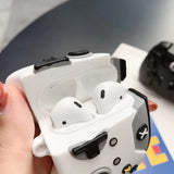 Fashion Classic Retro Game Console Wireless Bluetooth Earphone Case for Airpods pro Cute 3D gameboy Silicon Headphone xbox Cover