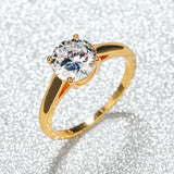 Lux White Diamond Ring